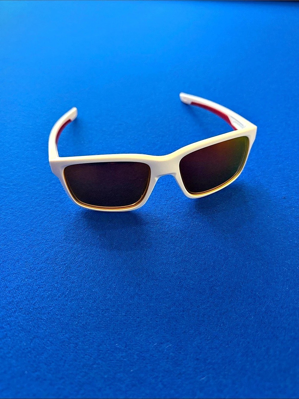 Oakley Flak 2.0 XL Custom White & Red Sunglasses
